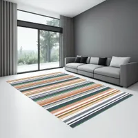 Modern Contemporary Stripes Rug