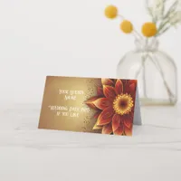 Eternal Bloom: A Timeless Celebration of Love Place Card