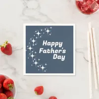 Retro Stars "Happy Father's Day" Napkins