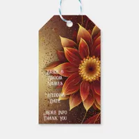 Eternal Bloom: A Timeless Celebration of Love Gift Tags