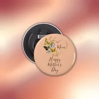 Happy Mother's Day: Heart & Butterflies | Bottle Opener