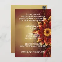 Eternal Bloom: A Timeless Celebration of Love Postcard