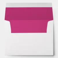 Magenta Wedding Envelope