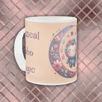 Mystical Boho Magic Maroon | Frosted Glass Coffee Mug