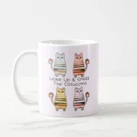 cute cats for cat lovers and coffee lovers mug