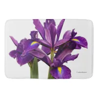 Dutch Iris Purple Sensation Bath Mat