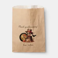 Grave Mistake Gothic Skeleton Halloween Baby Bday Favor Bag