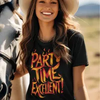 Flaming Party Time T-Shirt