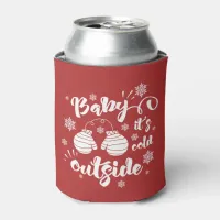 Baby its cold outside cute mittens winter can cooler
