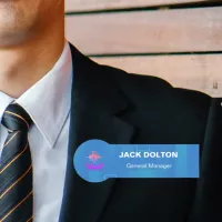 Personalized Custom Logo Employee Name Tags