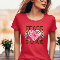 Peace and Love T-Shirt