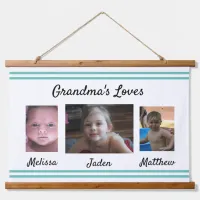 Grandma's Love | Grandchildren Photos Wall Art