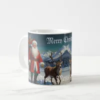 Festive Father Christmas Santa Coffee Mug