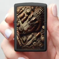 Thumbnail for Leather Alligator  Zippo Lighter