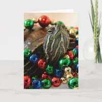 Christmas Turtle Holiday Card