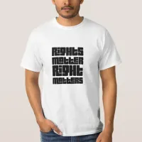 Rights Matter Right Matters Retro Bold T-Shirt