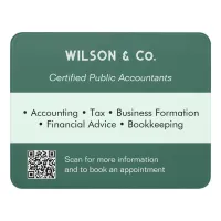 Business Services Professional Accountant Office Door