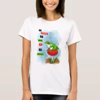 I Prefer a Frog to a Prince | Frog Artwork T-Shirt