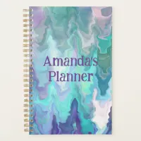 Personalized Blue Rhapsody | Abstract Art Planner