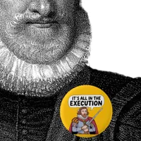 Henry 8th History enthusiast, Tudor times, King Button