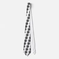 Monarchia Black  "B" Neck Tie