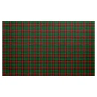 Walker Tartan Red Green and Black Plaid Fabric