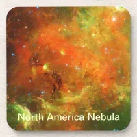 North America Nebula Beverage Coaster