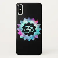 *~* Energy Healer  Reiki Yoga  Massage Om iPhone X Case