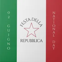 EO Festa della Repubblica National Day of Italy Flag