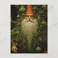 Christmas Gnome Postcard