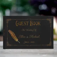 Nostalgic Vintage Romantic Wedding Fantasy  Guest Book