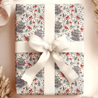 Christmas Birds Wrapping Paper