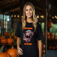 Even Baddies Get Saddies Evil Monkey  T-Shirt