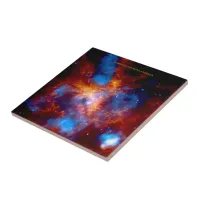 Tarantula Nebula Ceramic Tile