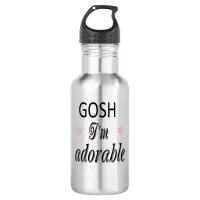 I'm Adorable GIAb Water Bottle