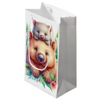 Wildlife Animals Wombat Small Gift Bag