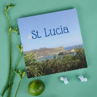 Scenic Caribbean Island Saint Lucia Poster