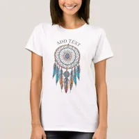 Personalized Blue Dreamcatcher Mystical T-Shirt