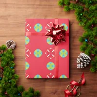 Christmas Holiday Charm Pattern 03 -  Wrapping Paper