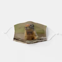 Funny Cute Saucy Columbian Ground Squirrel Adult Cloth Face Mask