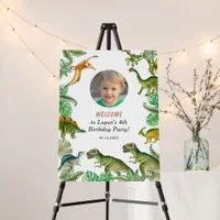 Dinosaur Birthday Party Photo Foam Board