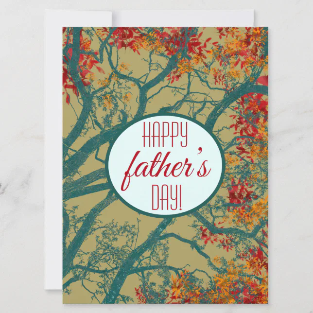 Happy Father’s Day! The priceless value of trees  Card