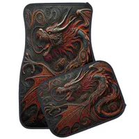 Dragon Masterpiece Art Car Floor Mat