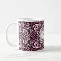 Rose Mandala Snowflake Mug
