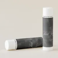 Gothic Black Lace & Satin Wedding ID866 Lip Balm