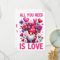 All You Need Is Love - Valentine's Day Card