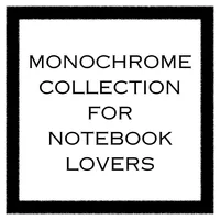 Black & White Spiral Notebooks Collection