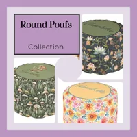 Round Poufs