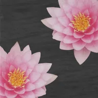 WWN Elegant Pink Lotus Flowers