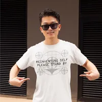 Reinventing Self Funny with Test Pattern T-Shirt